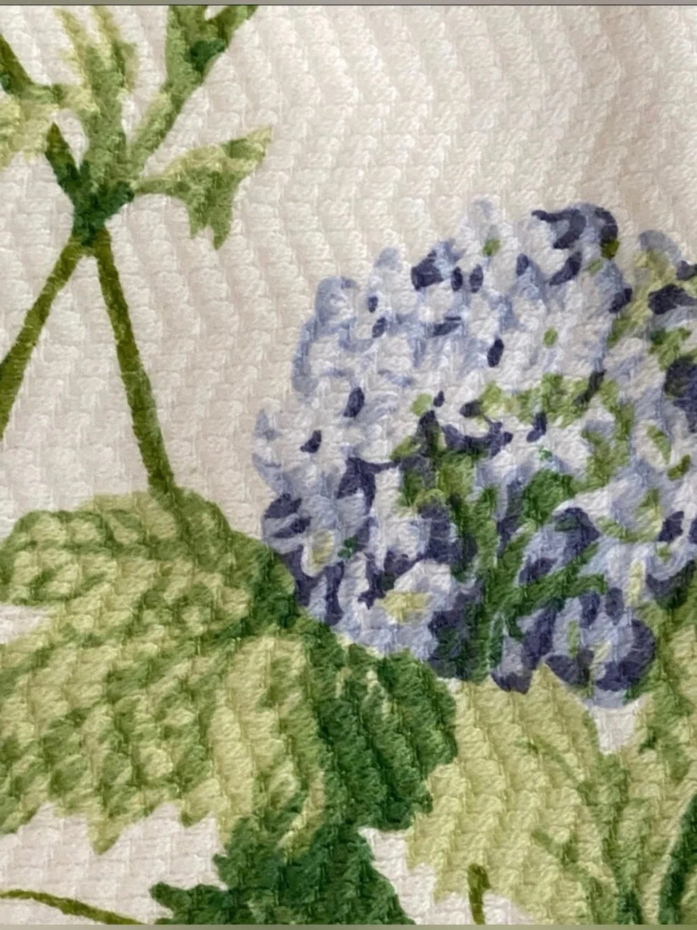 Ralph Lauren Kitchen Towels - Hydrangeas - set of 2 towels Brand new - Picture 4 of 6
